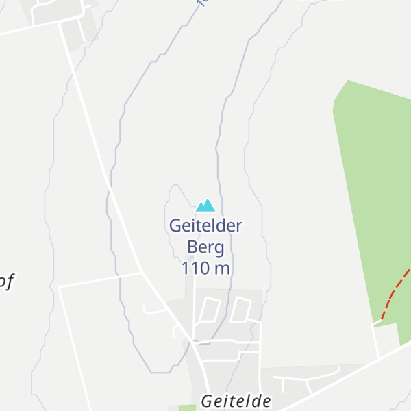 Map of Geitelder Berg