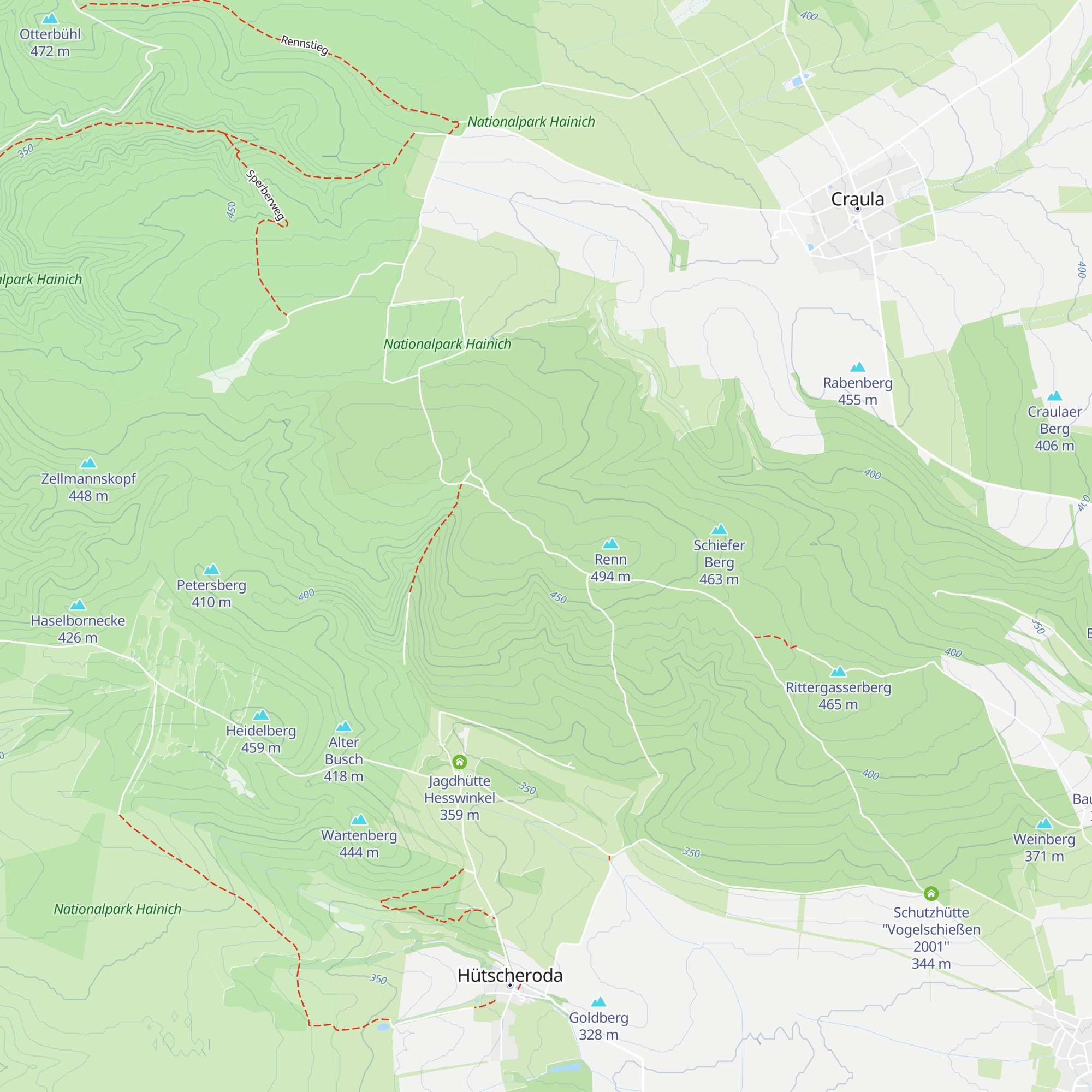 Förstersteinhütte map