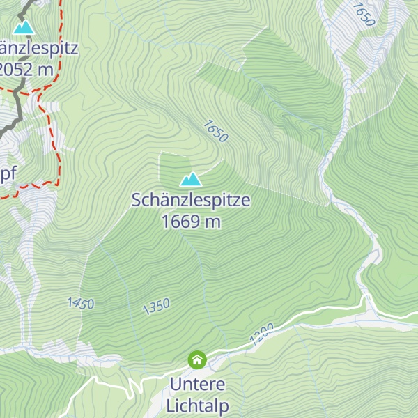 Map of Lehnerhütte