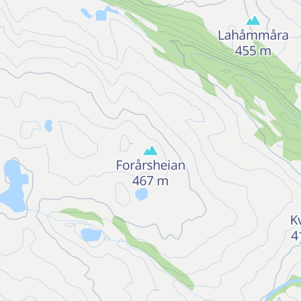 Map of Forårsheian