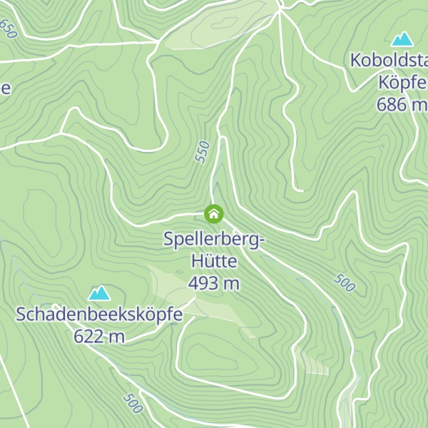 Map of Spellerberg-Hütte