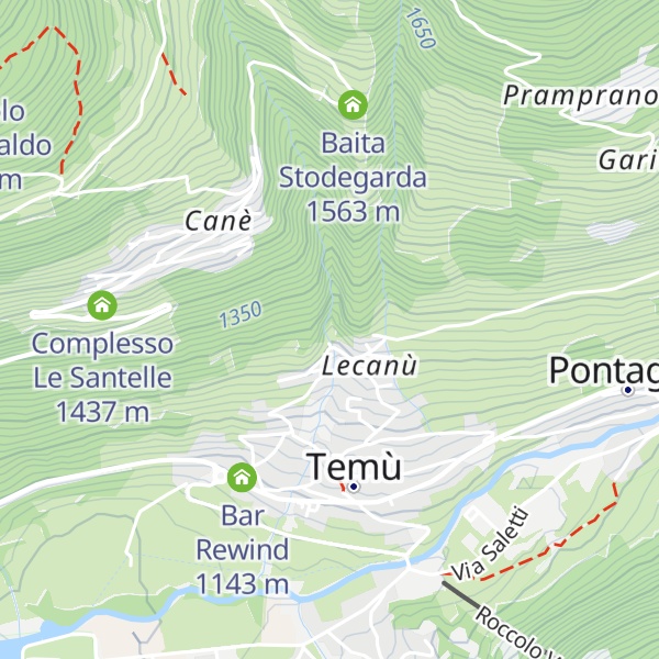 Map of Villa Cabrini