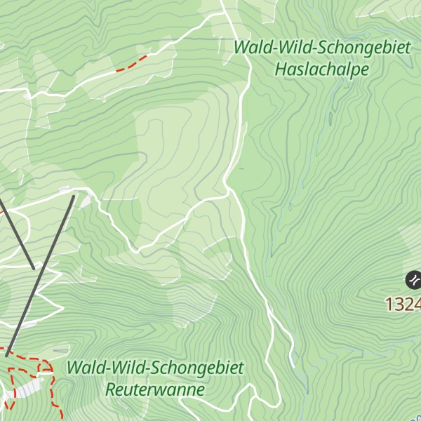 Map of Haslacher Alpe