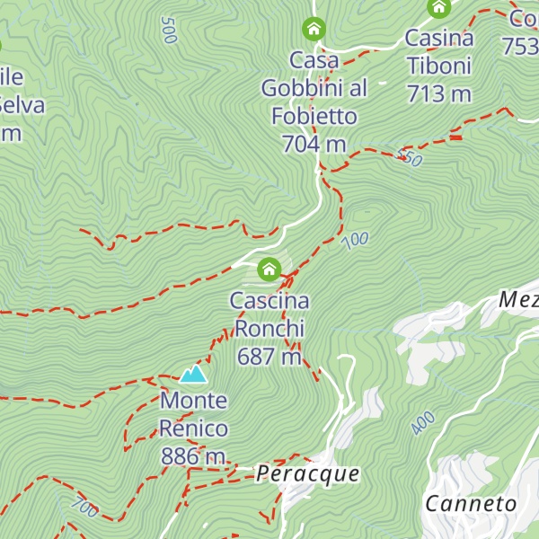 Map of Cascina Ronchi