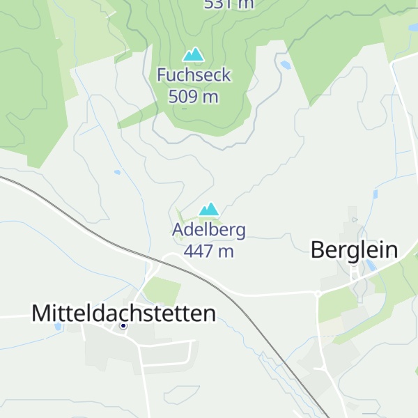 Map of Adelberg