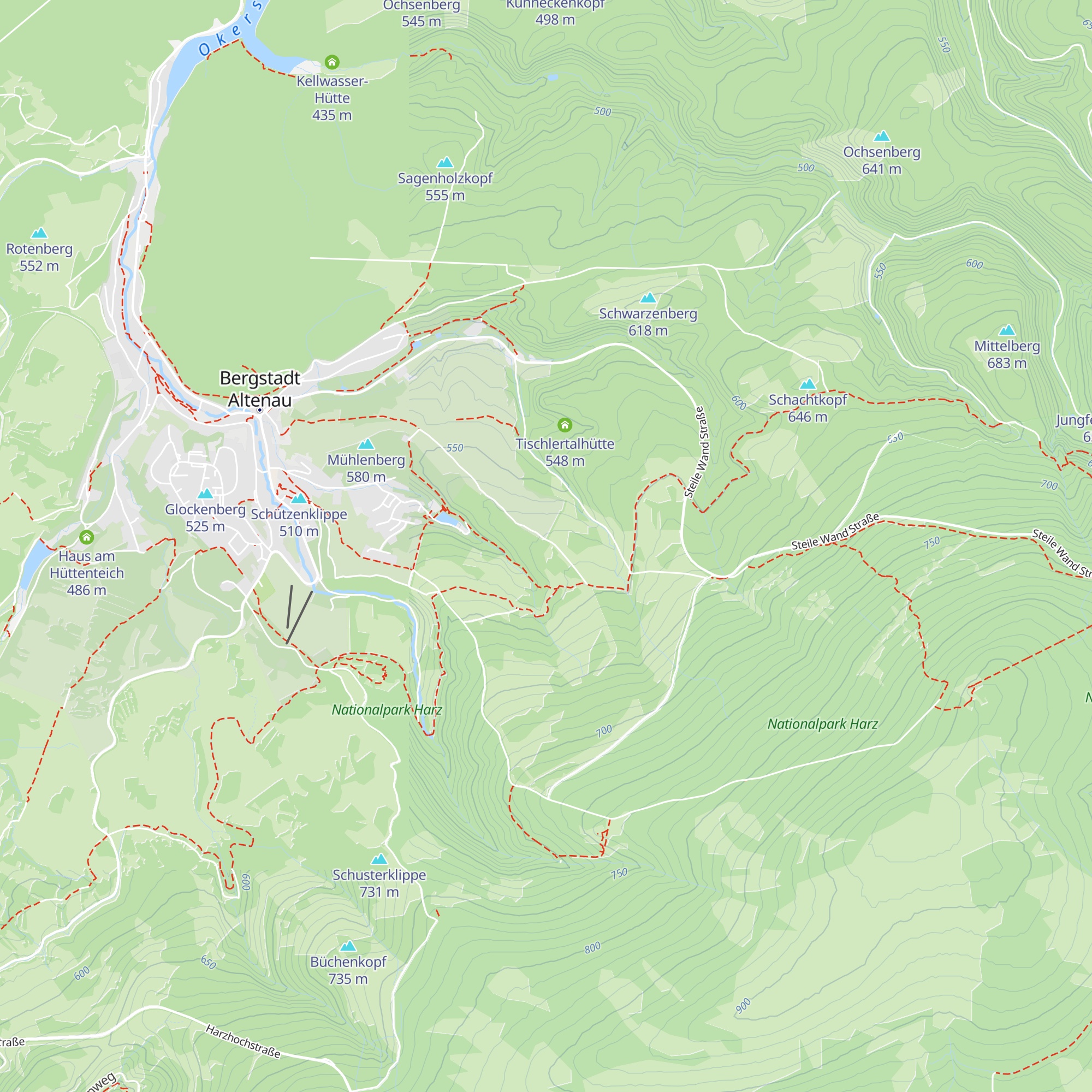 OLO-Schutzhütte map