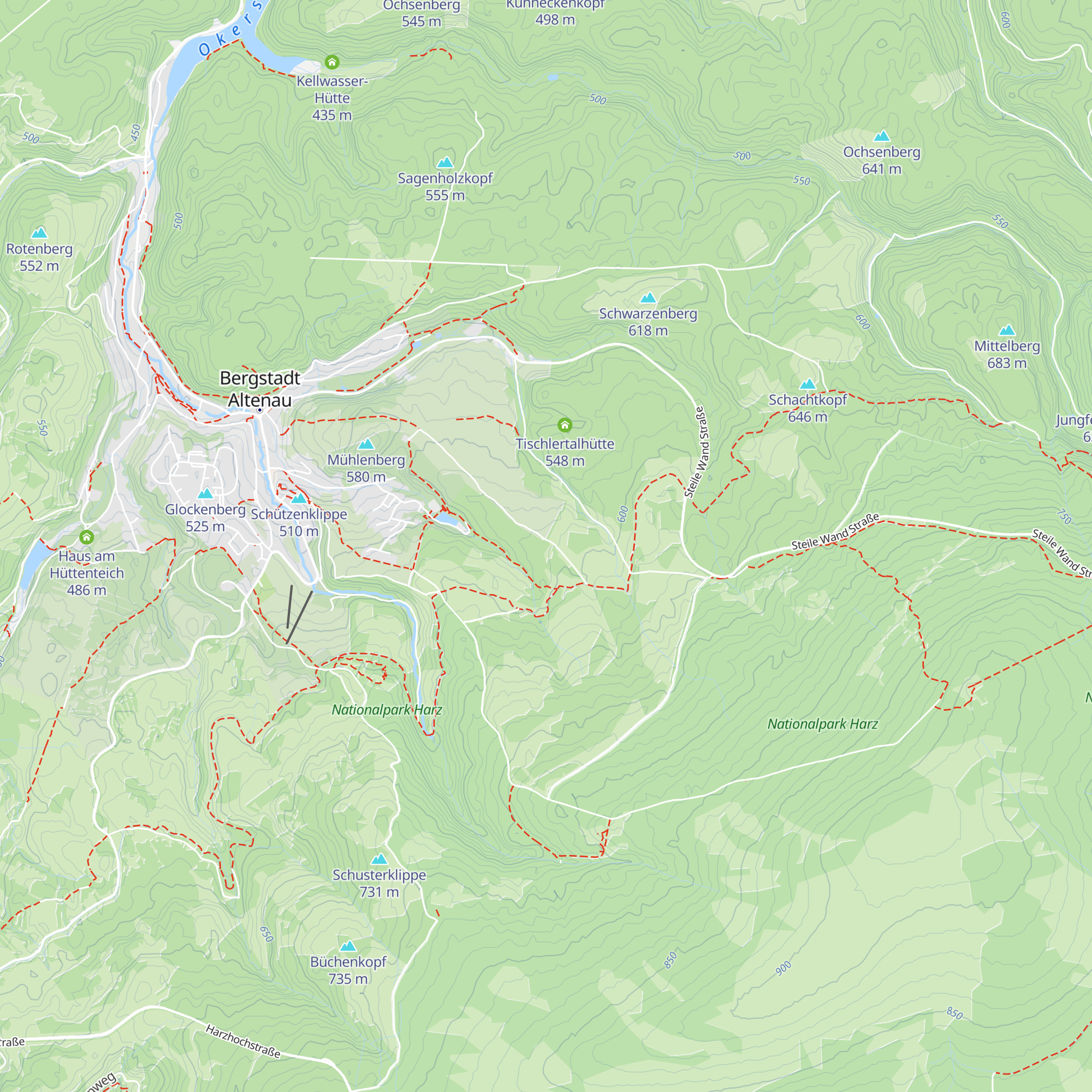 OLO-Schutzhütte map