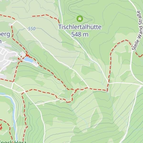 Map of OLO-Schutzhütte