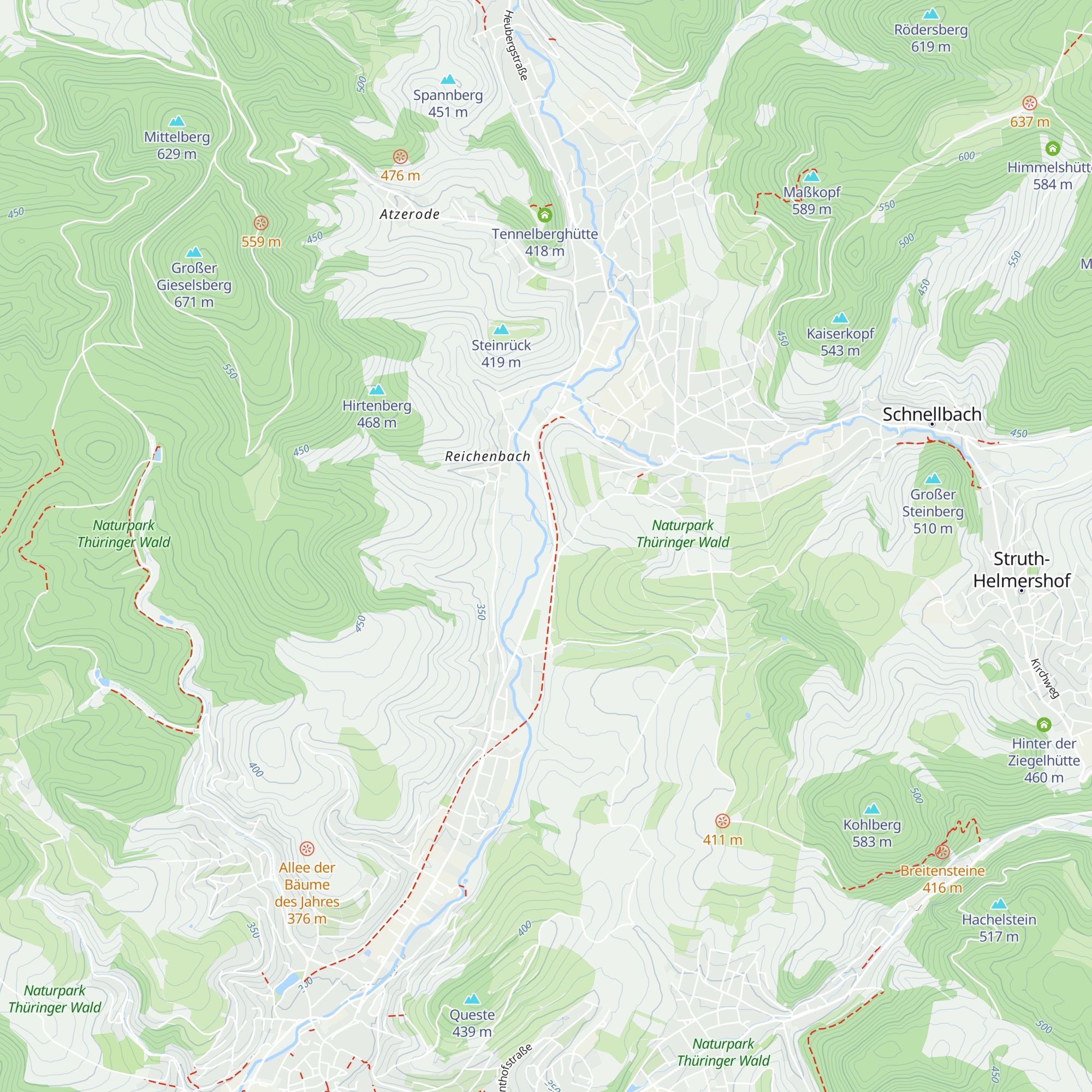 Neue Hütte map