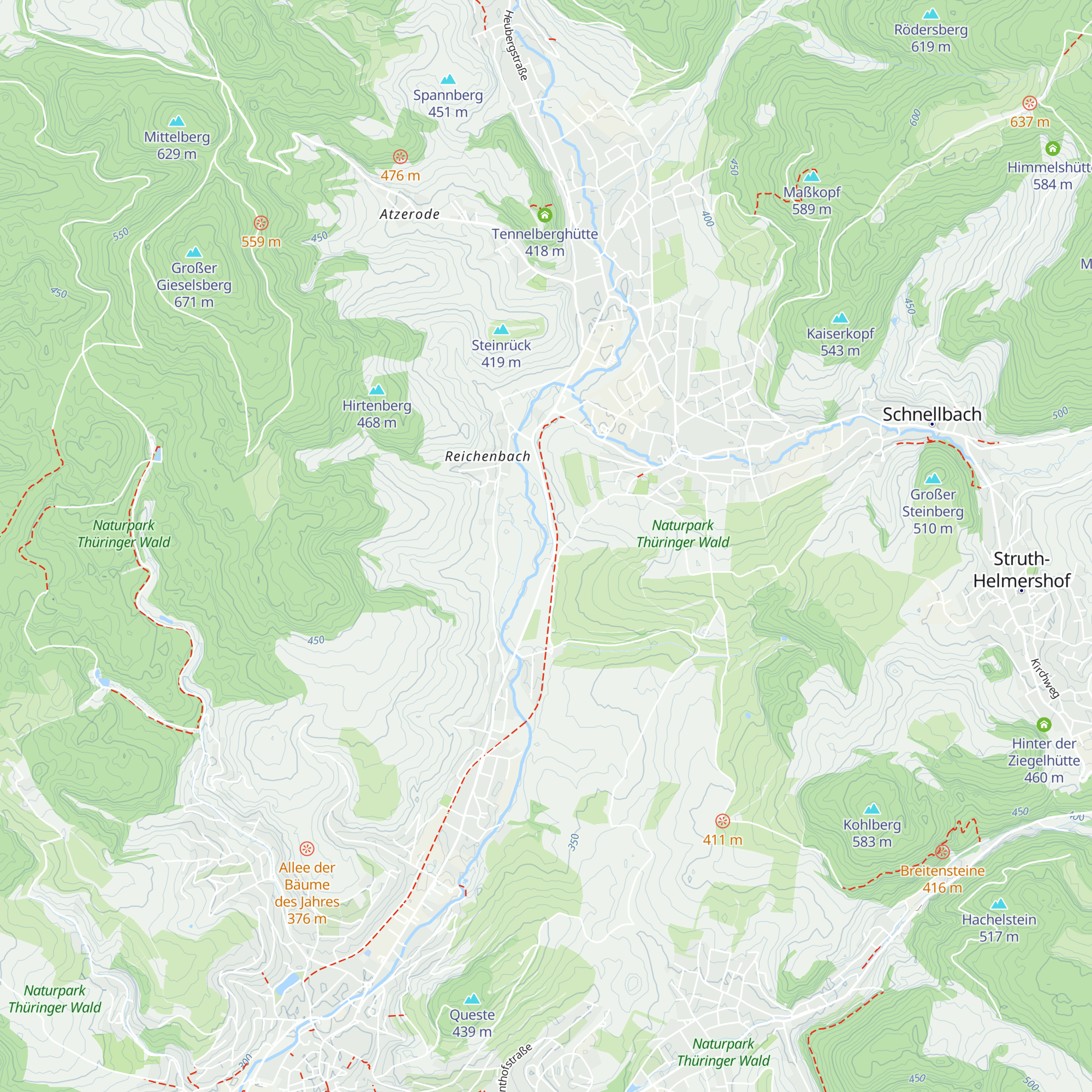 Neue Hütte map