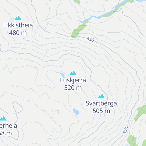 Map of Luskjerra
