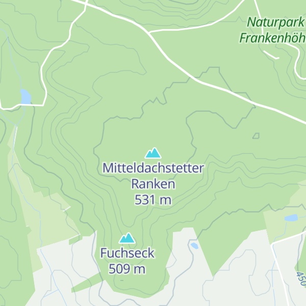 Map of Mitteldachstetter Ranken