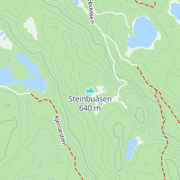 Map of Steinbuåsen