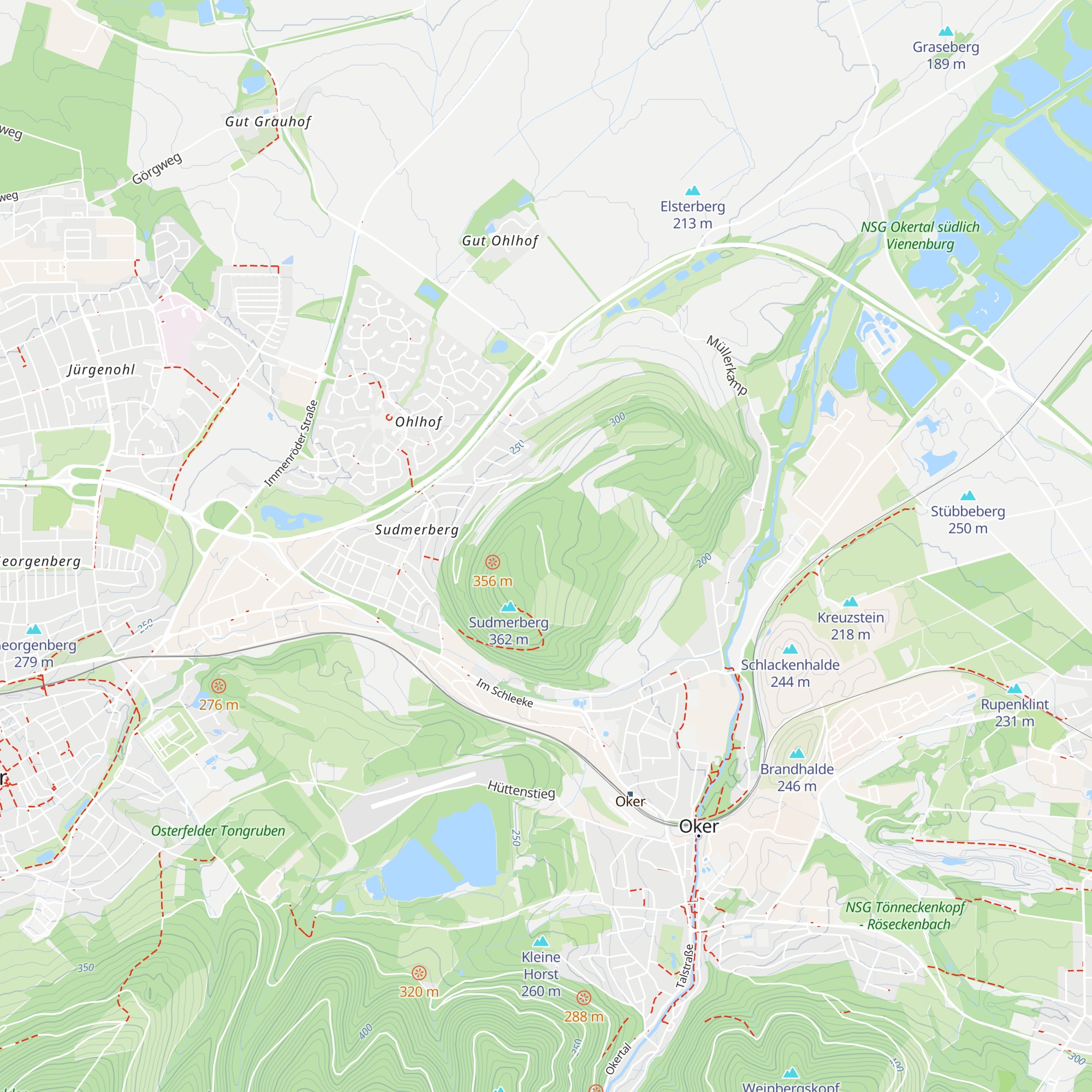 Sudmerberger Schutzhütte map