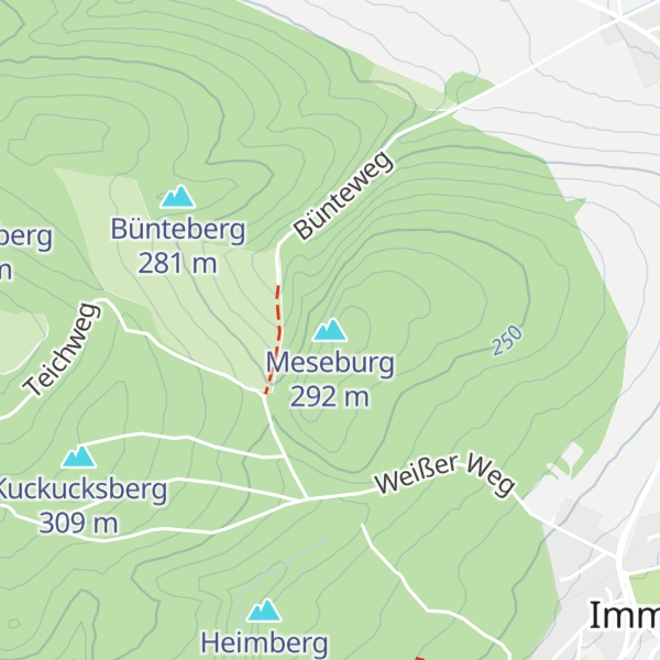Map of Meseburg