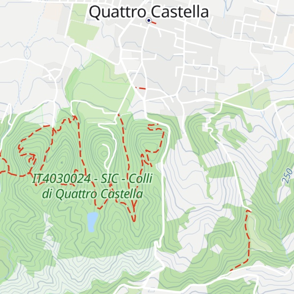 Map of Monte Vetro