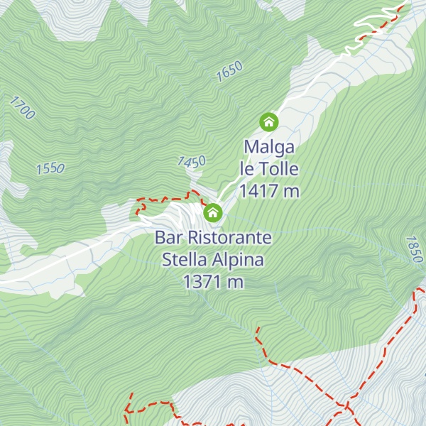 Map of Bar Ristorante Stella Alpina