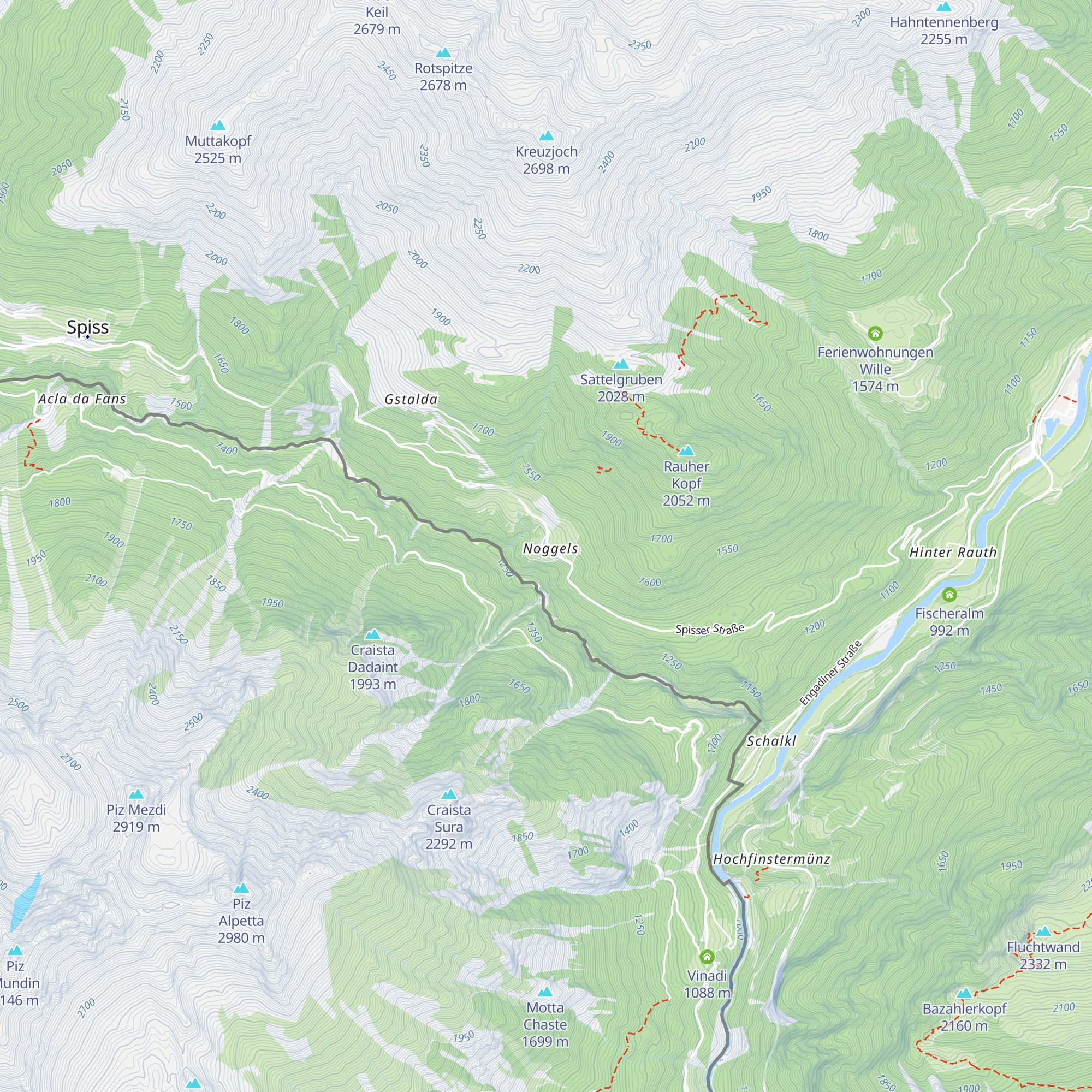 Nogglerhof map