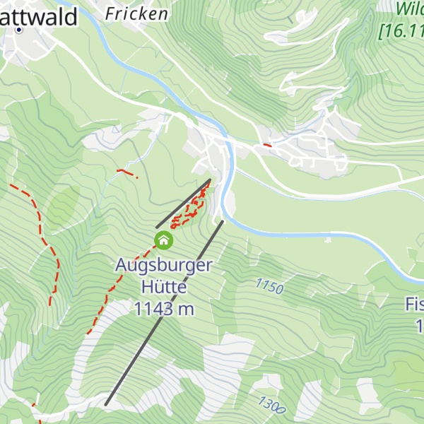 Map of Restaurant Auszeit