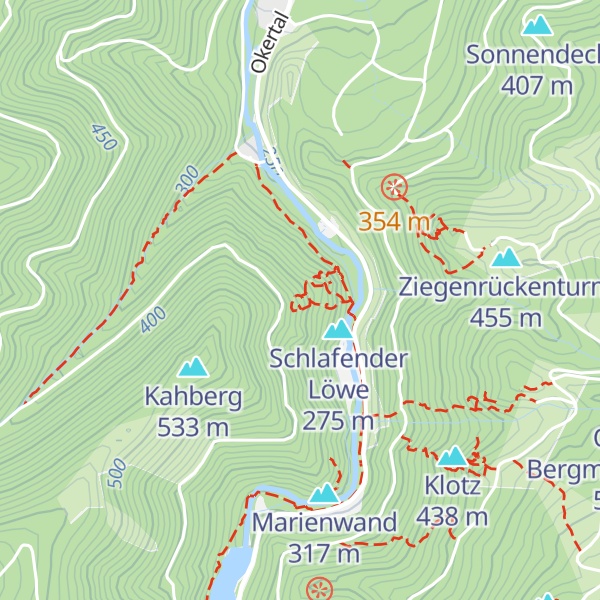 Map of Kunz