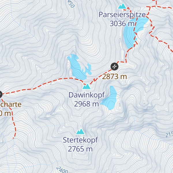Map of Dawinkopf