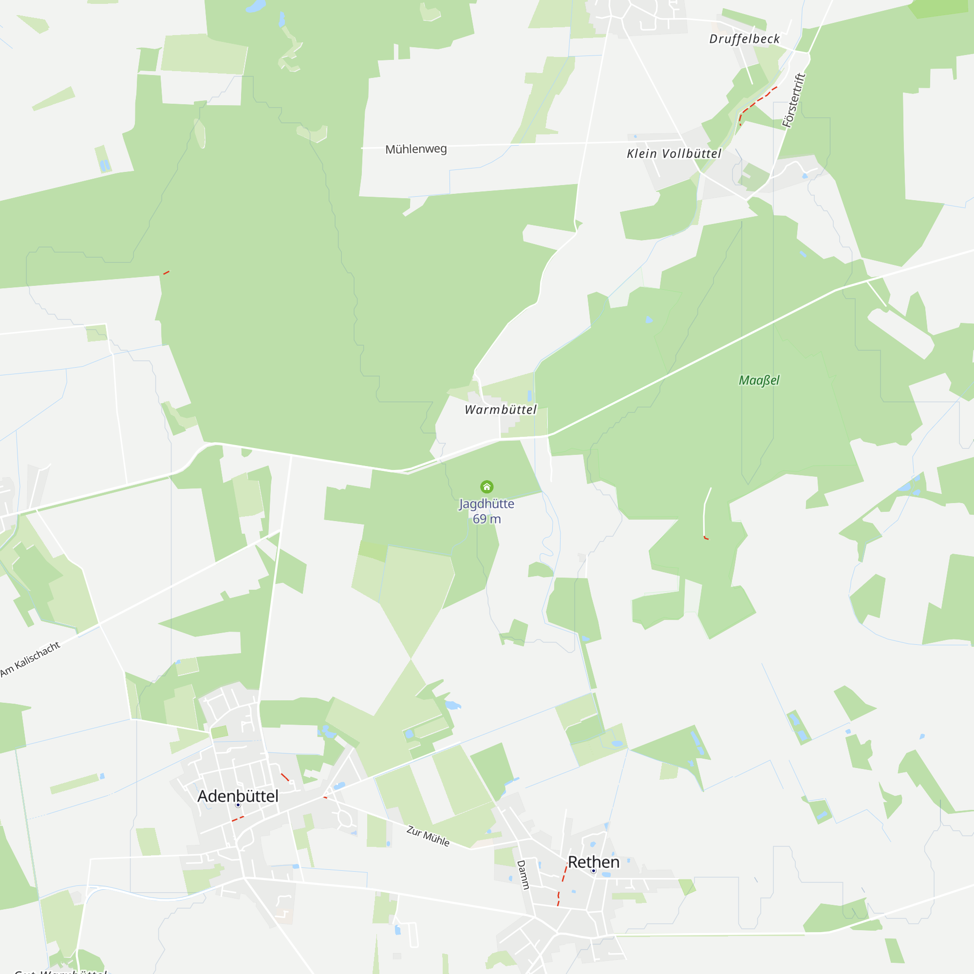 Jagdhütte map