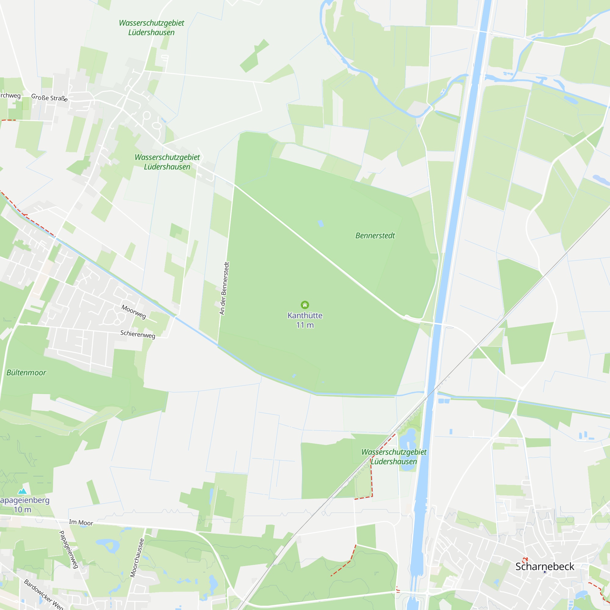 Kanthütte map