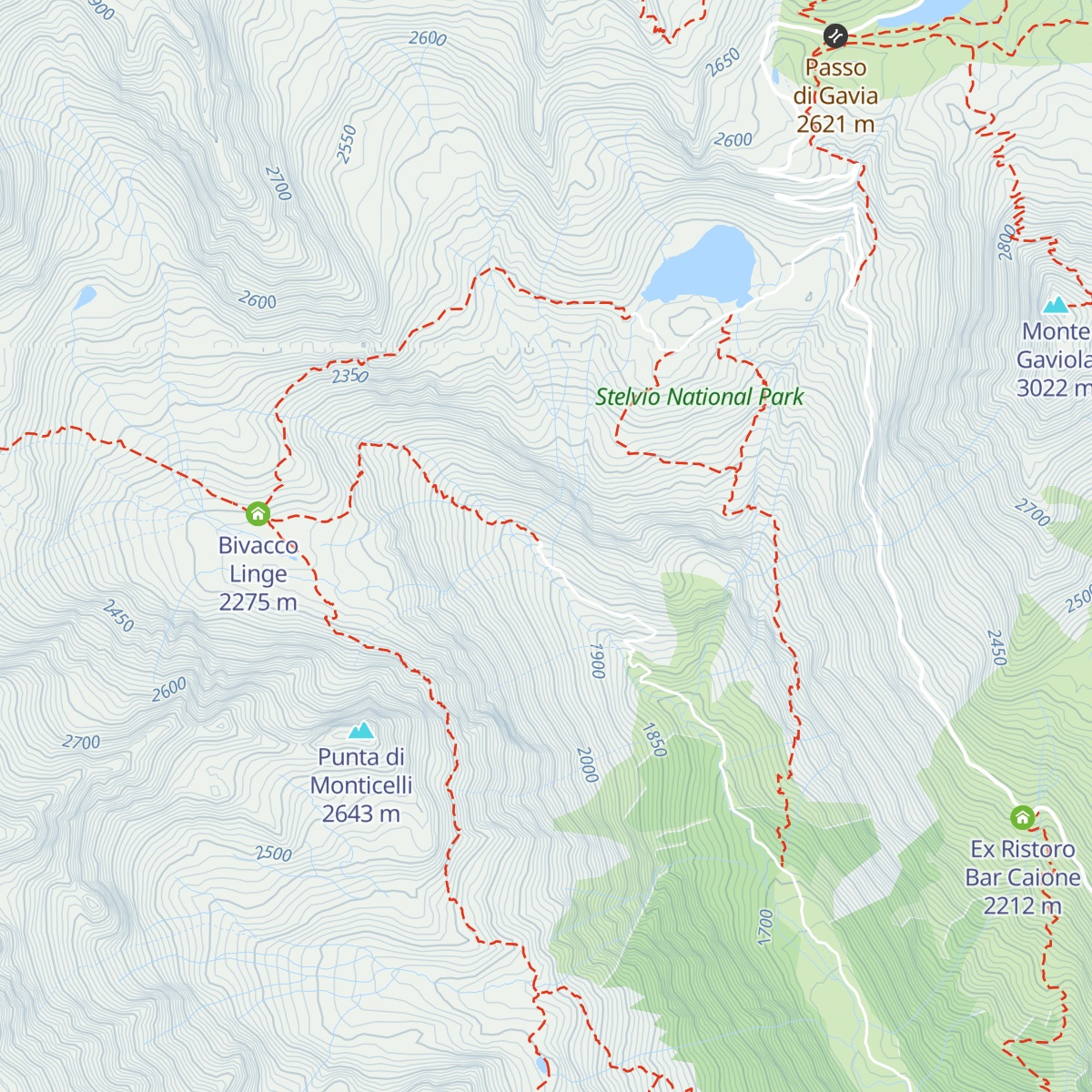Rifugio Valmalza map