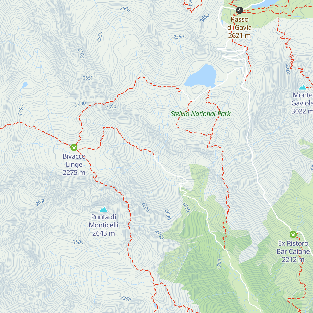 Rifugio Valmalza map