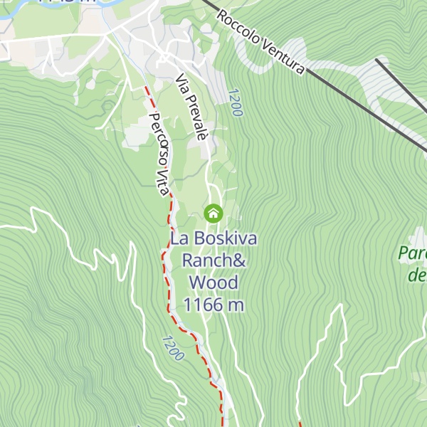 Map of La Boskiva Ranch&Wood