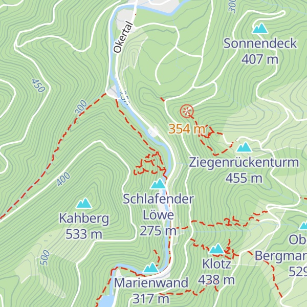 Map of Nordmassiv