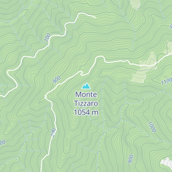 Map of Monte Tizzaro