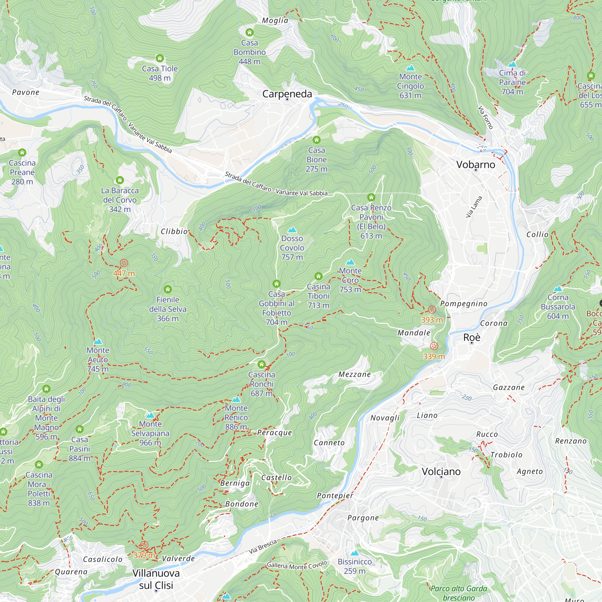 Casa G.D.R. map