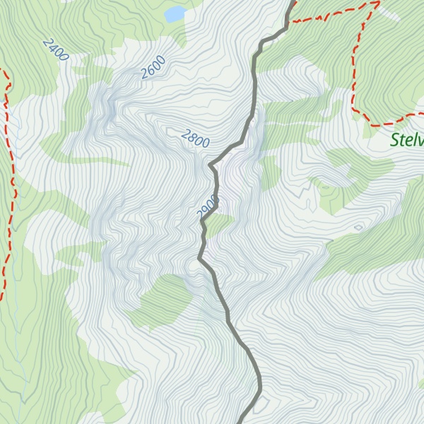 Map of Fallaschkopf - Cima di Vallazza