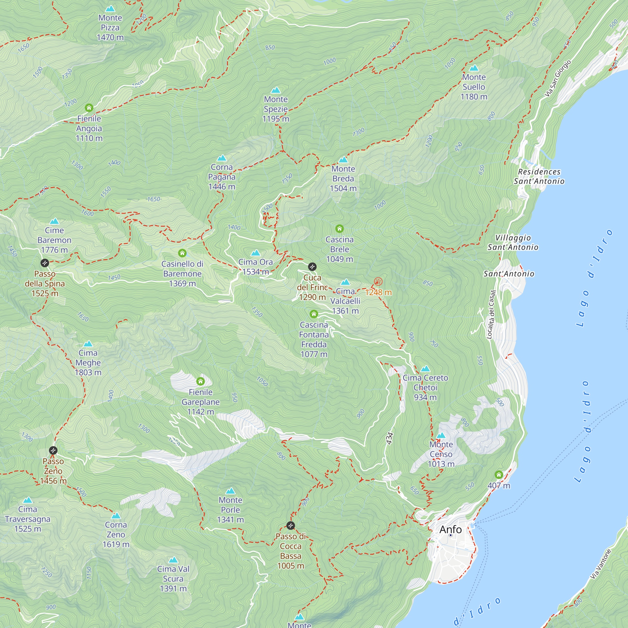 Cascina Fontana Fredda map