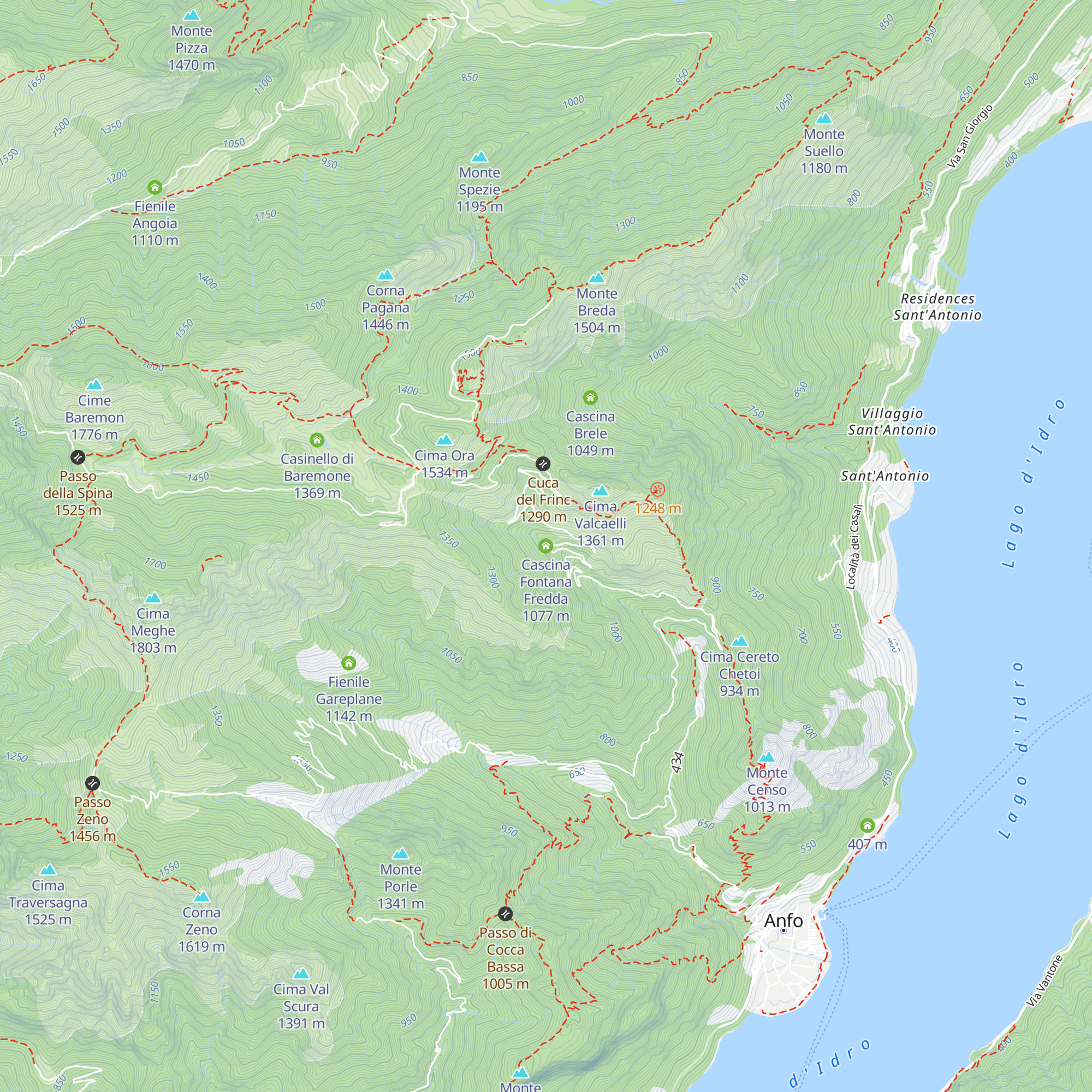 Cascina Fontana Fredda map