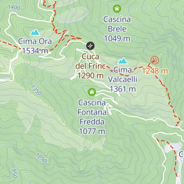 Map of Cascina Fontana Fredda