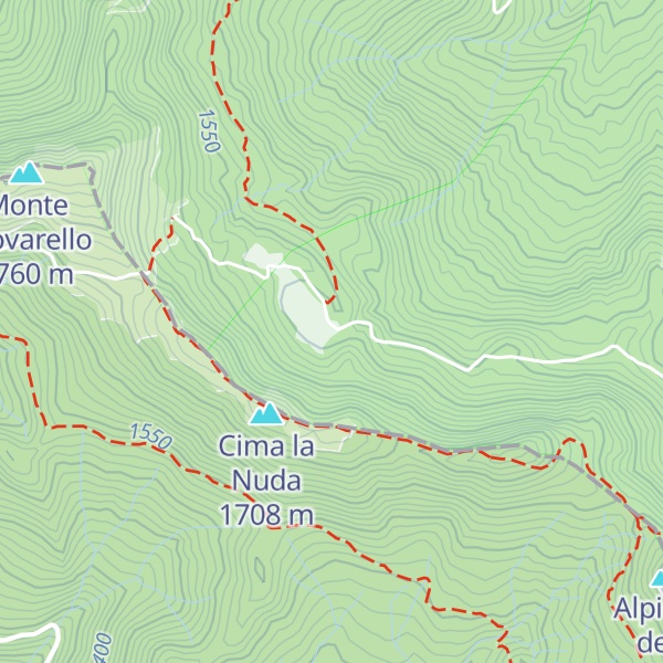 Map of Rifugio Le Maccherie