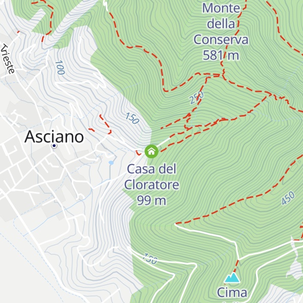 Map of Casa del Cloratore