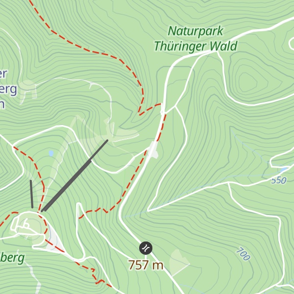 Map of Schutzhütte Liftparkplatz