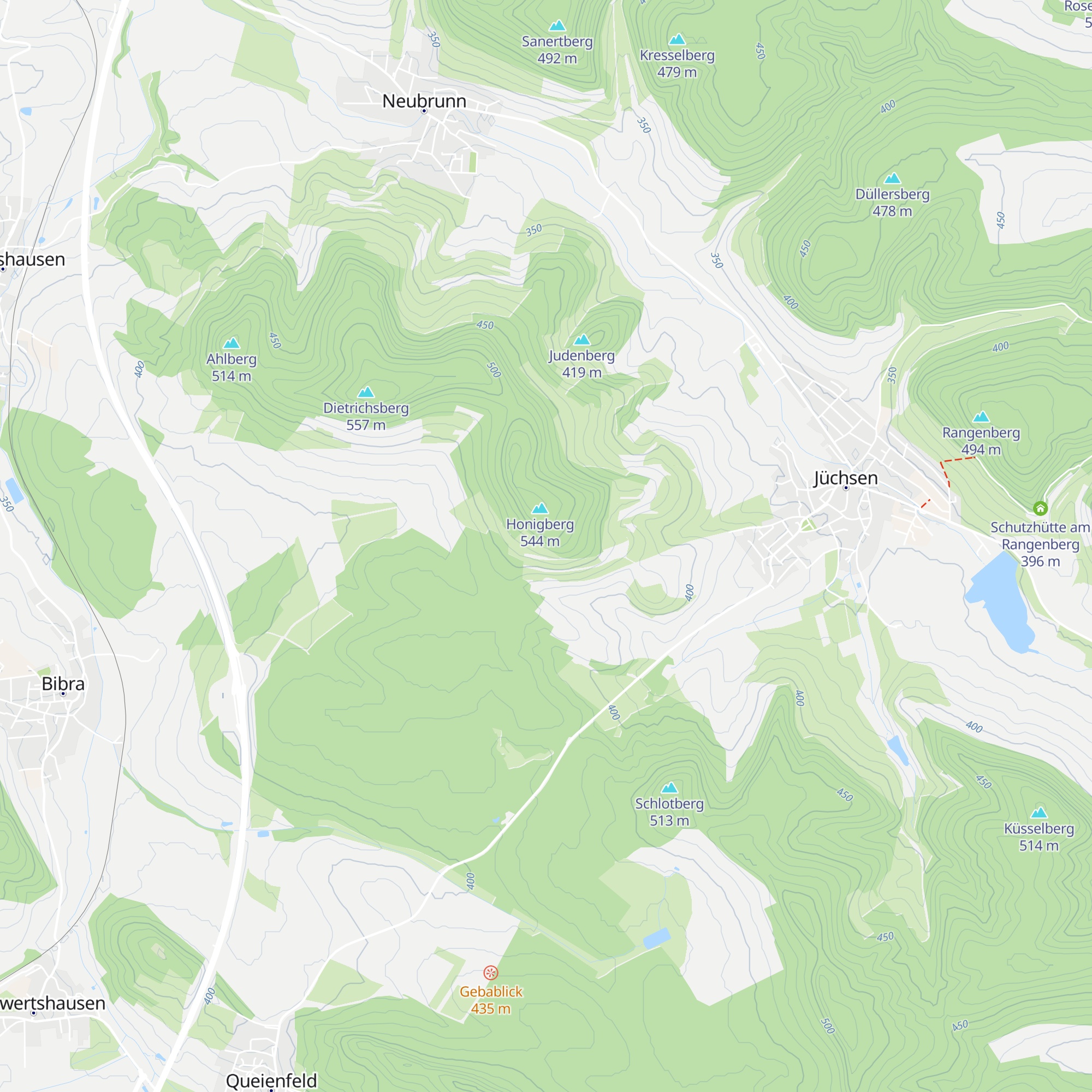 Schutzhütte Weinberge map