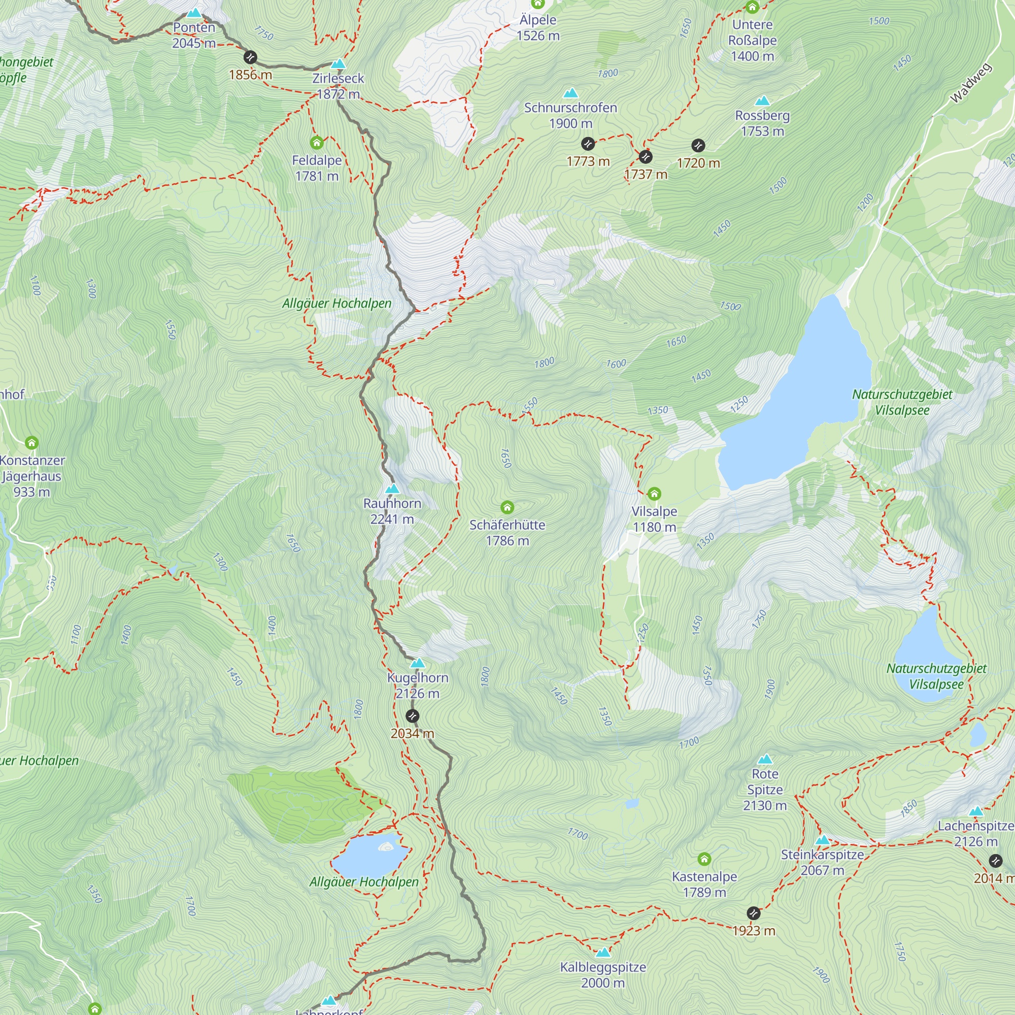 Schäferhütte map