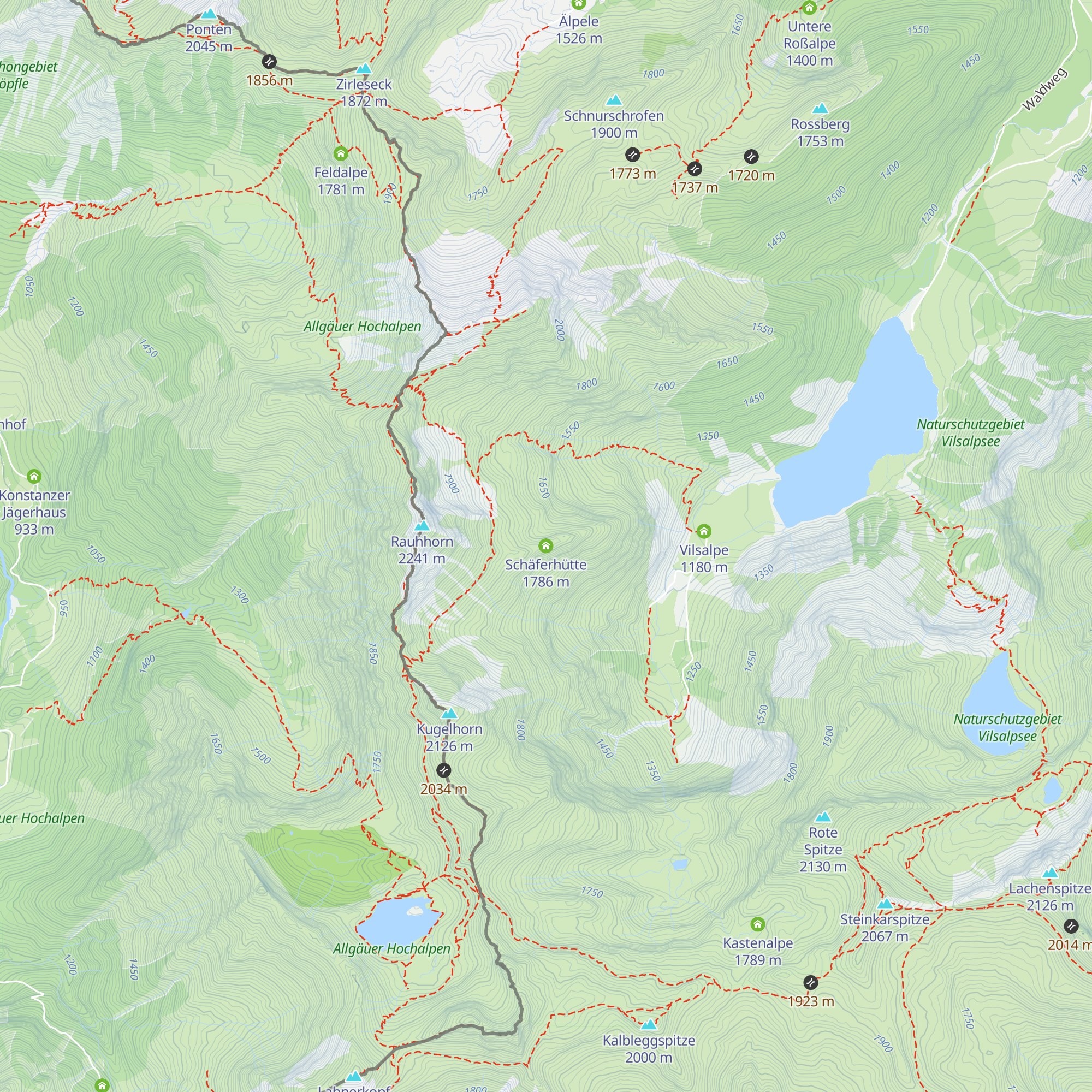Schäferhütte map
