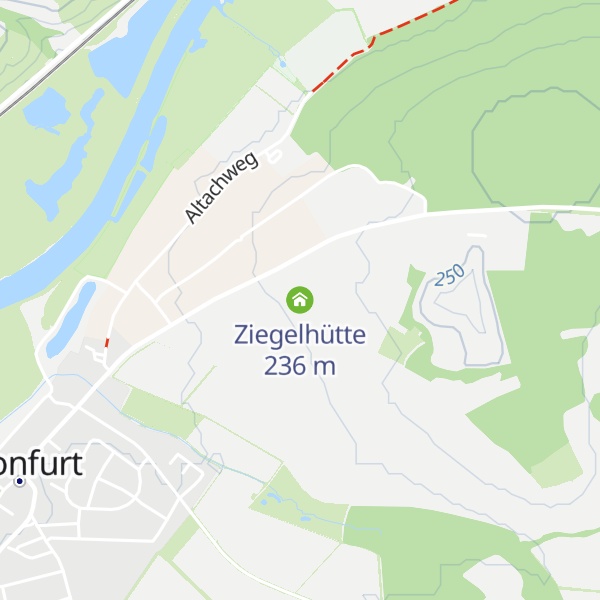 Map of Ziegelhütte