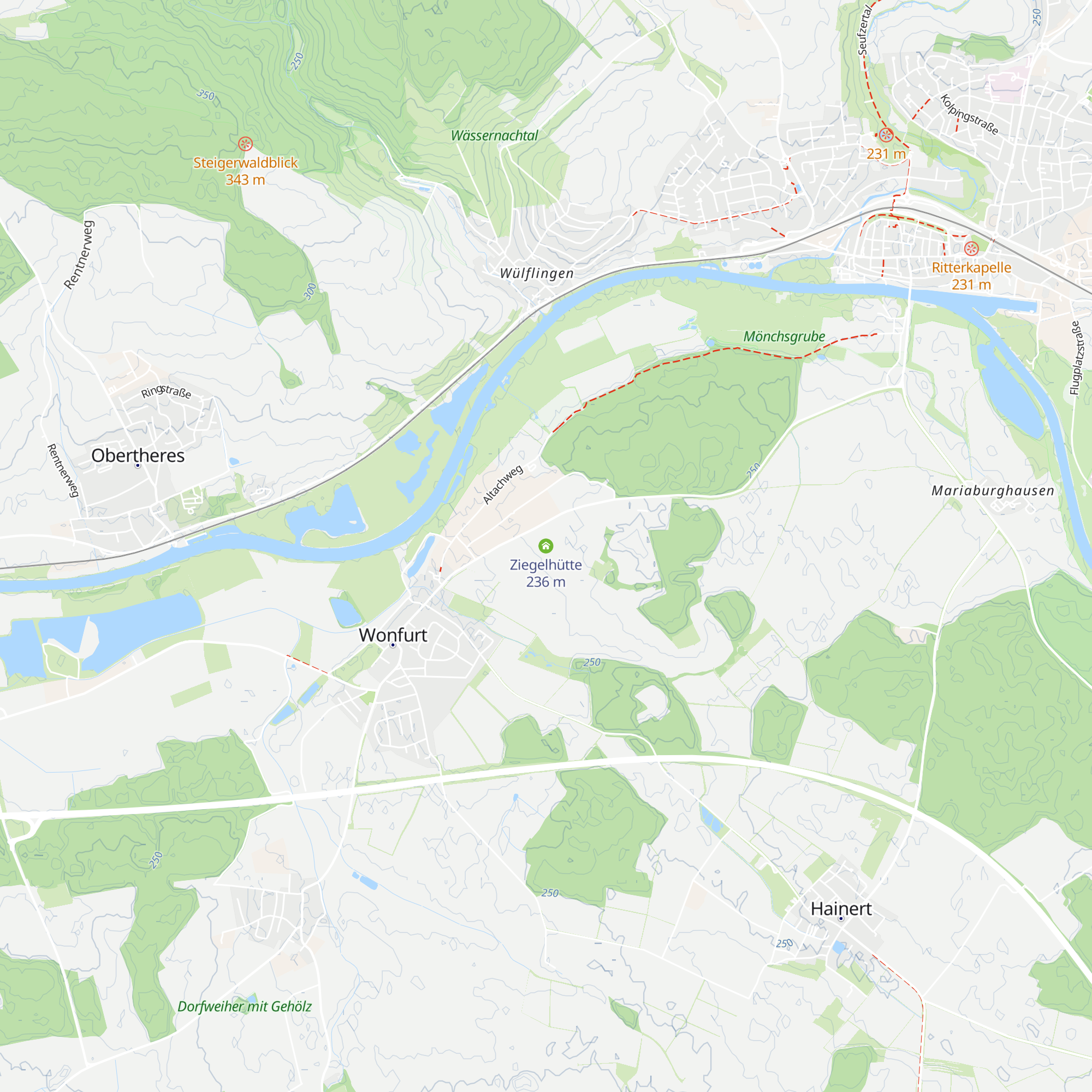Ziegelhütte map