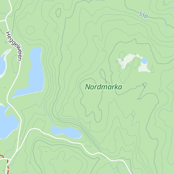 Map of Dalstjernhøgda