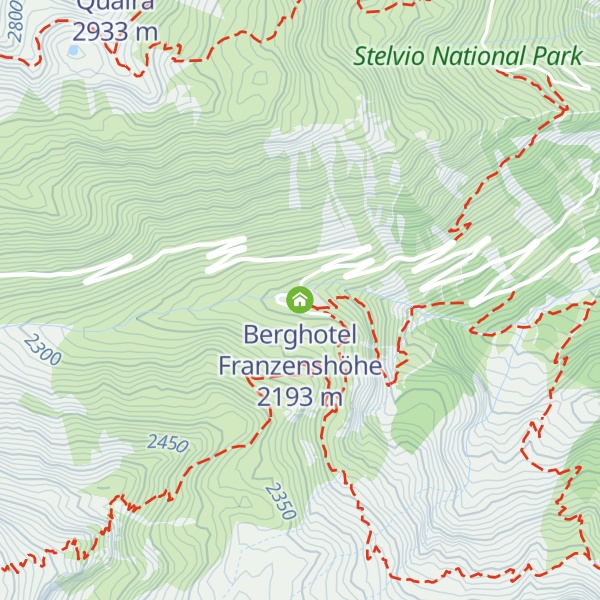 Map of Berghotel Franzenshöhe
