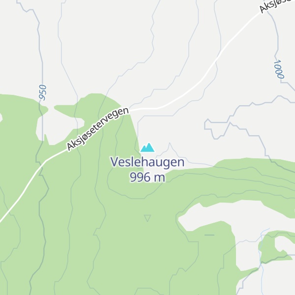 Map of Veslehaugen