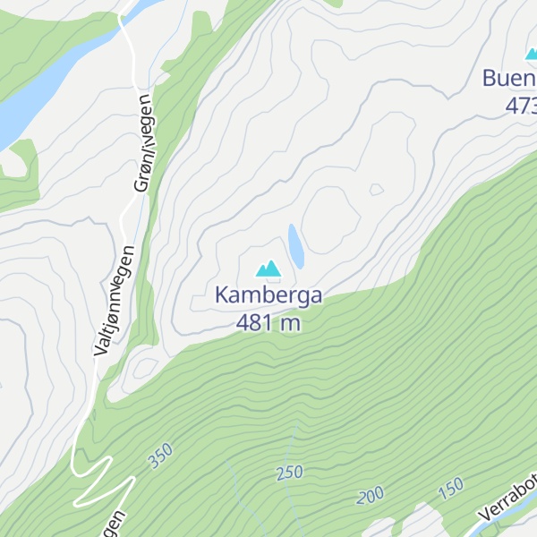 Map of Kamberga
