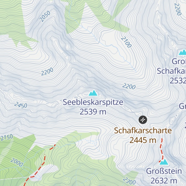 Map of Seebleskarspitze